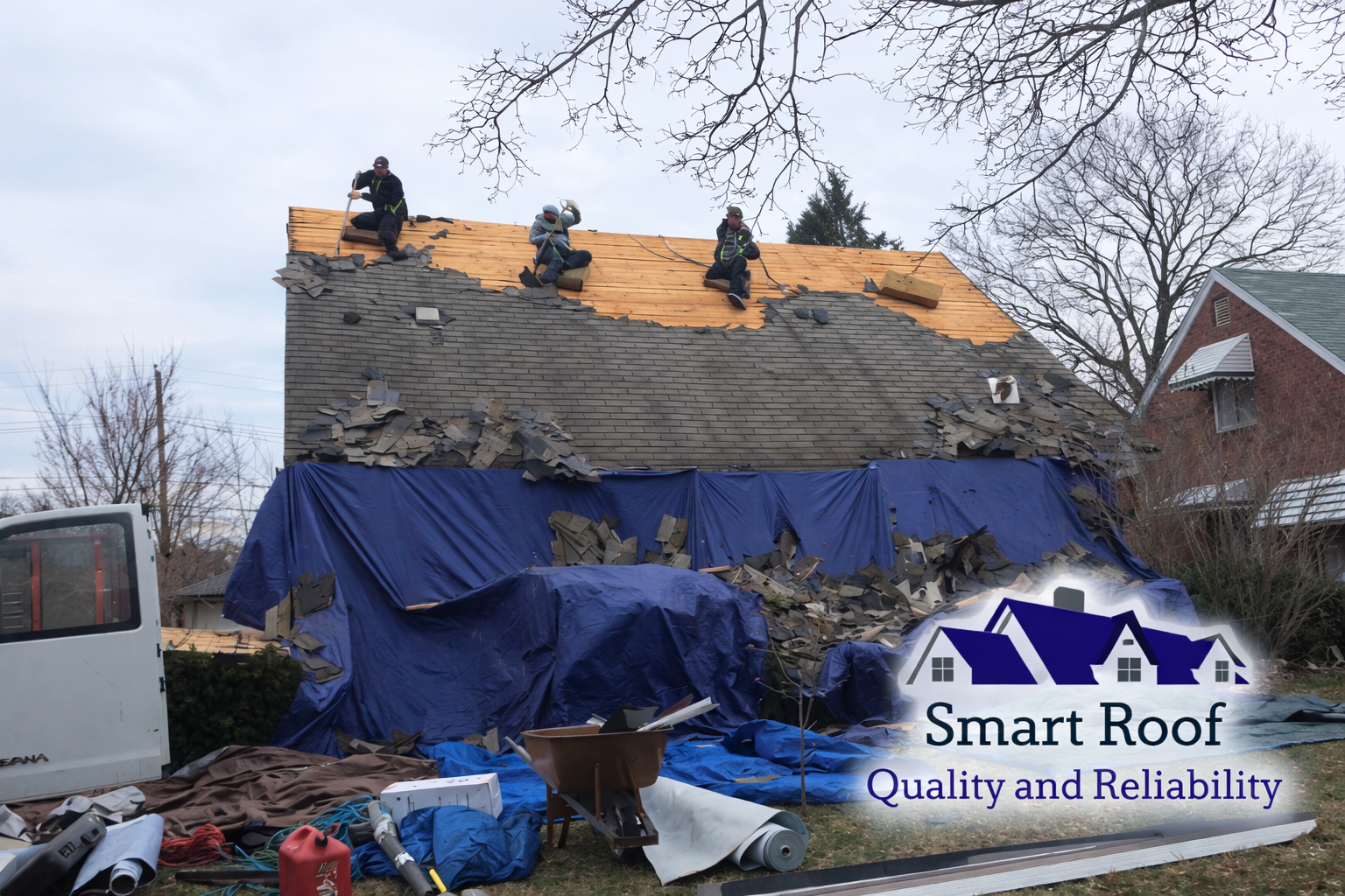 Roofing replacement in Warren Michigan