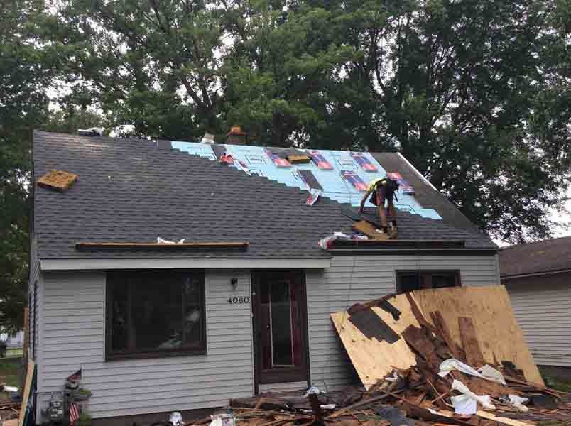 storm roof damage guidance