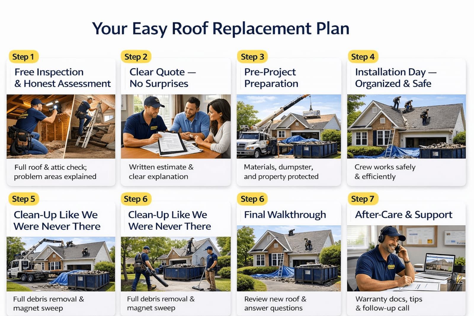 Residential roof replacement project on a home in Warren, MI completed by Smart Roof LLC