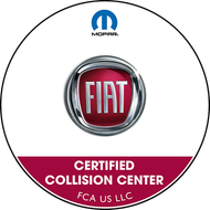 Fiat Certificate | Windham Bodyshop