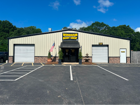 Shop Front Side | Windham Bodyshop