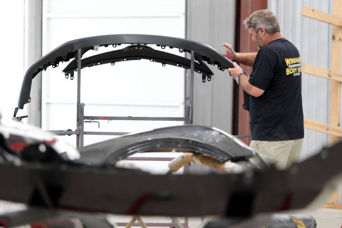Inside our garage with our expert staff | Windham Bodyshop