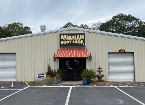 Shop Front Side | Windham Bodyshop