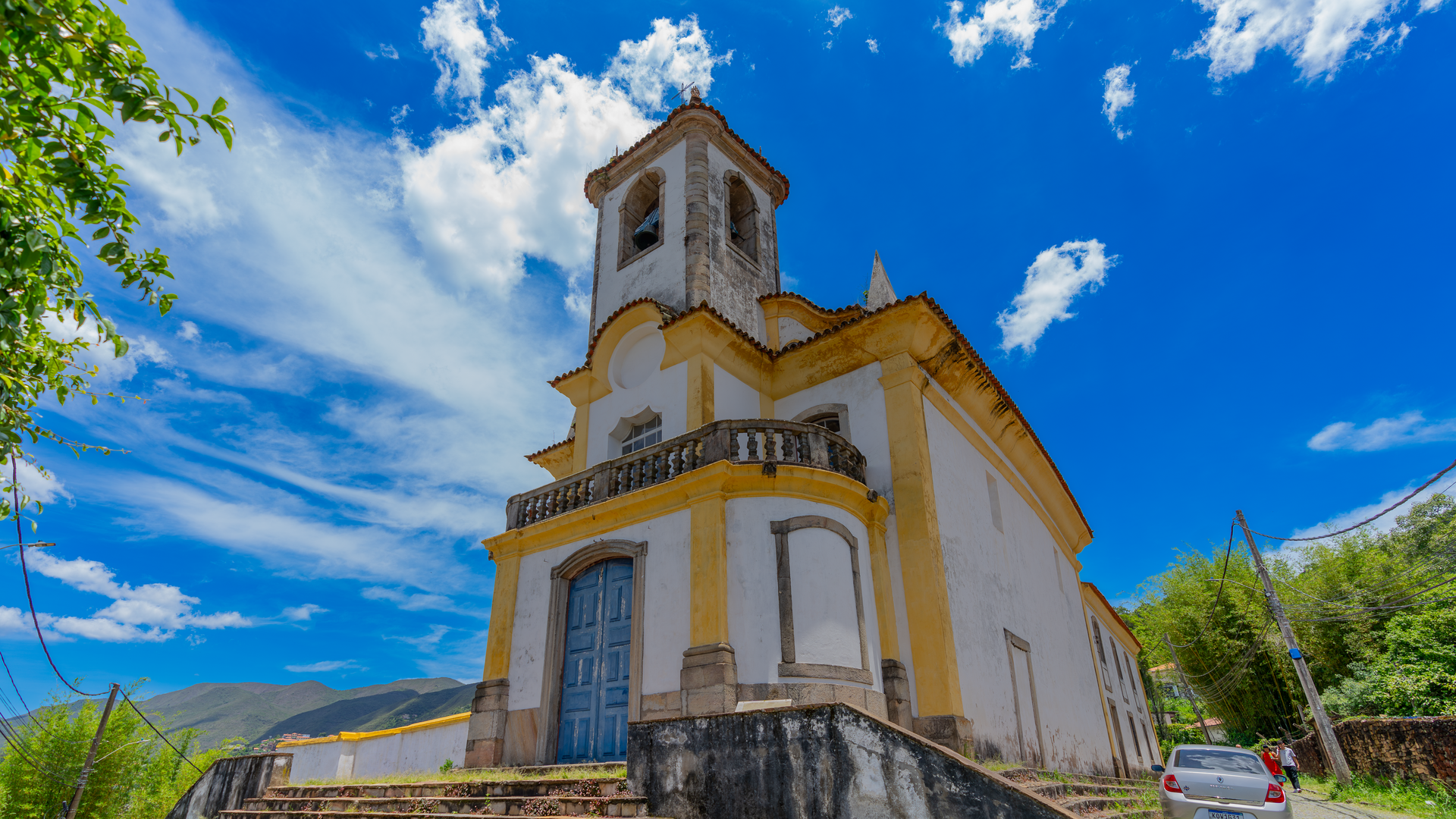 O Grupo Folclórico Tumbaitá realizou, no último domingo (8 de dezembro), uma visita ao patrimônio c