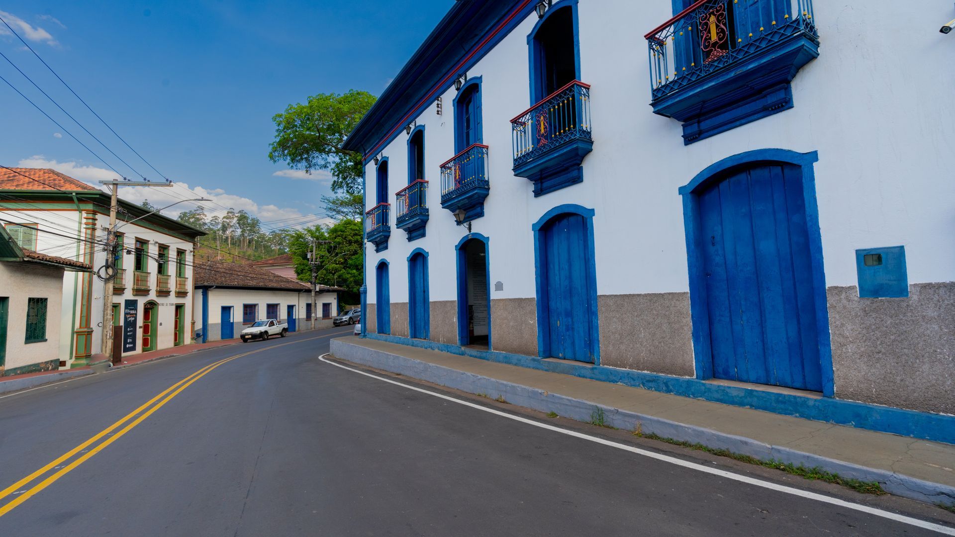 Casa Drummond em manutenção
