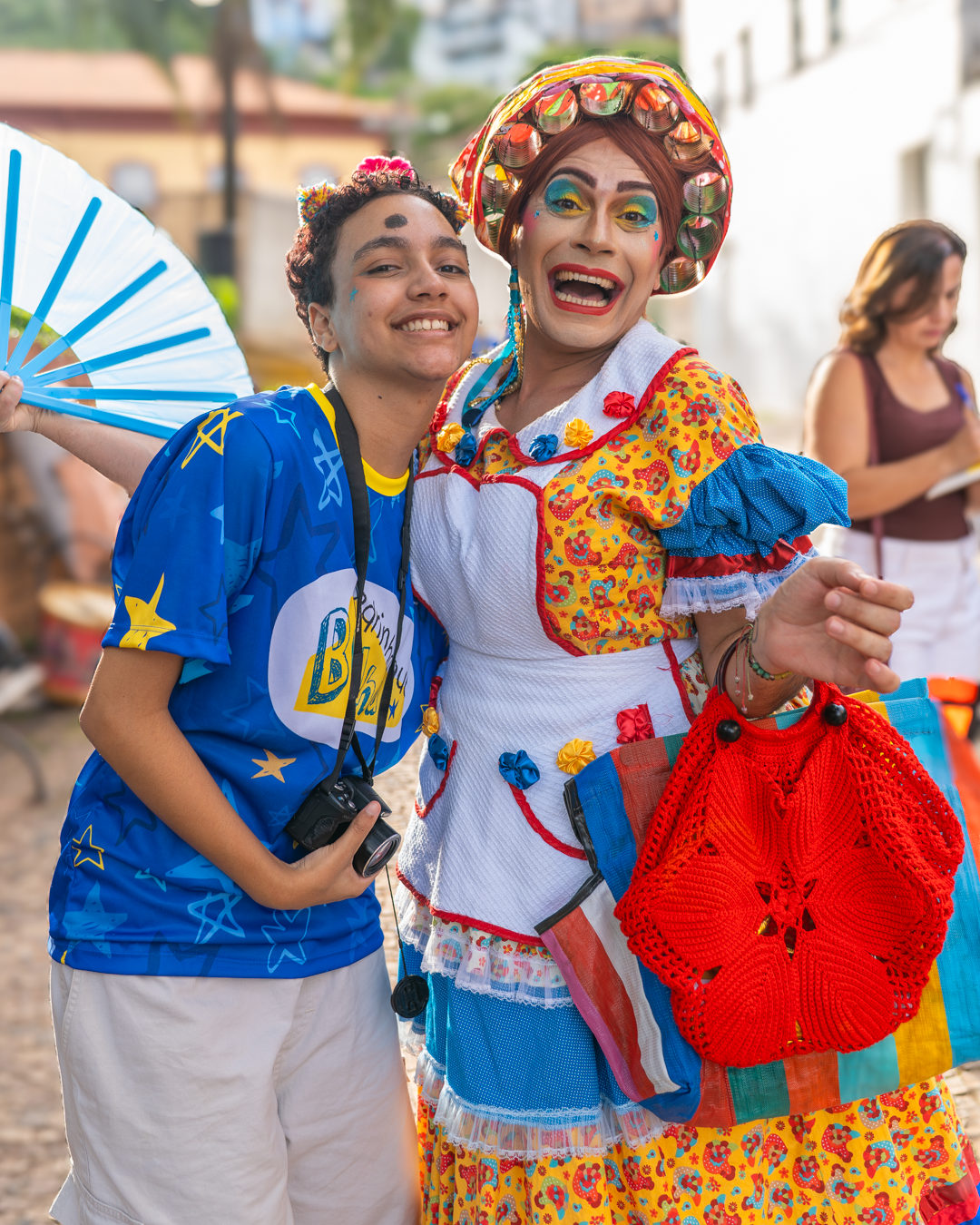 O Bloco Pedrinha que Brilha chegou espalhando alegria!

O desfile animou o Circuito de Blocos com mu