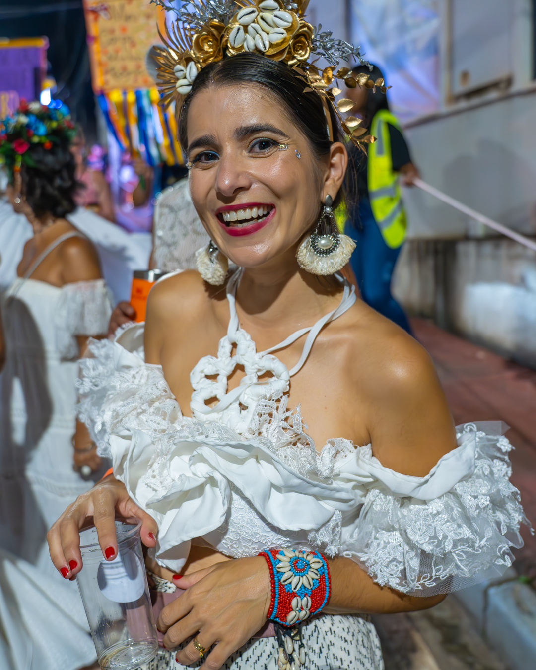 A atração principal da noite foi o Bloco do Cemitério, que mais uma vez fez seu cortejo tradicional 