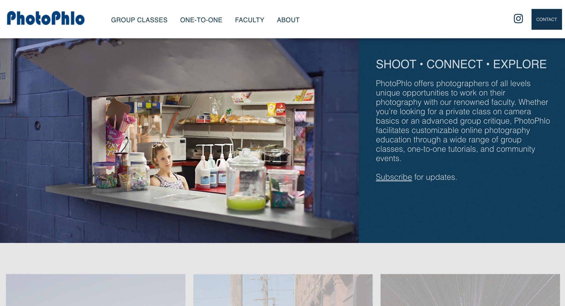 Website Example Screenshot