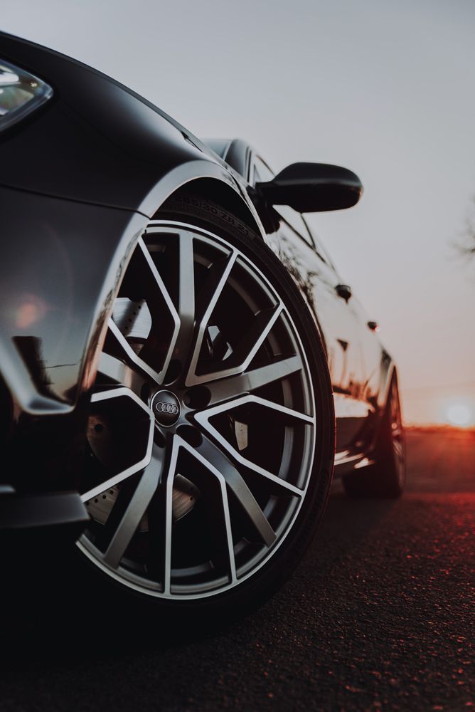 Exquisite Close-Up of Audi Wheels at Banksia Motor Works — Auto Mechanics in Byron Bay, NSW