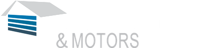 Logo with a stylized house shape and 