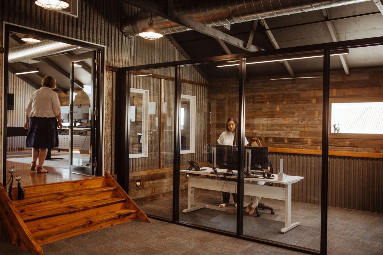 Two Accountants Working In The Office — Accounting in Warwick, QLD