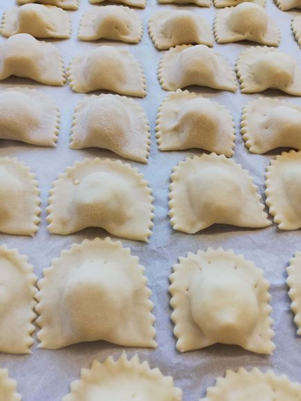 Antipasti dell'agriturismo Rena