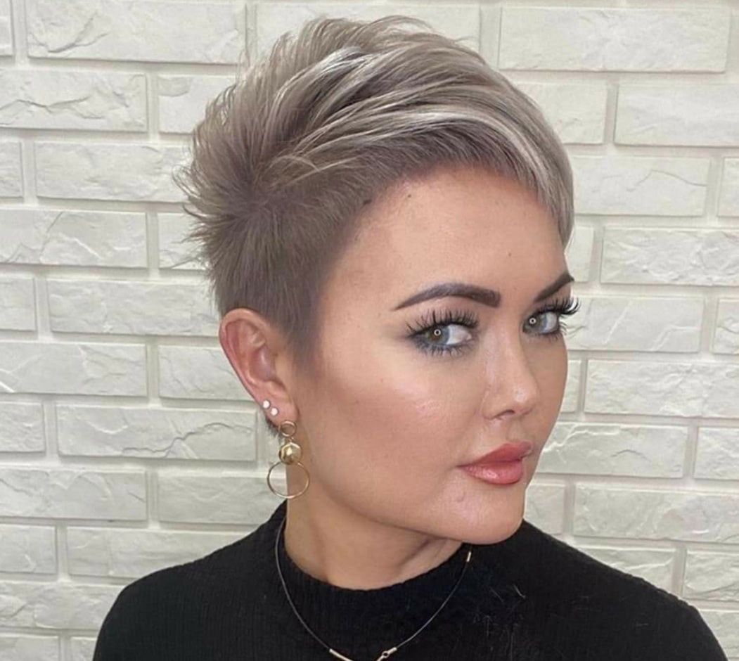 Lady with Tinted Eyelashes and Eyebrows — Eco Village Hair-Bribie Island Hairdresser In Bongaree QLD