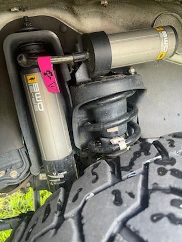 A Close Up of a Shock Absorber on a Truck — Emerald 4x4 in Emerald, QLD