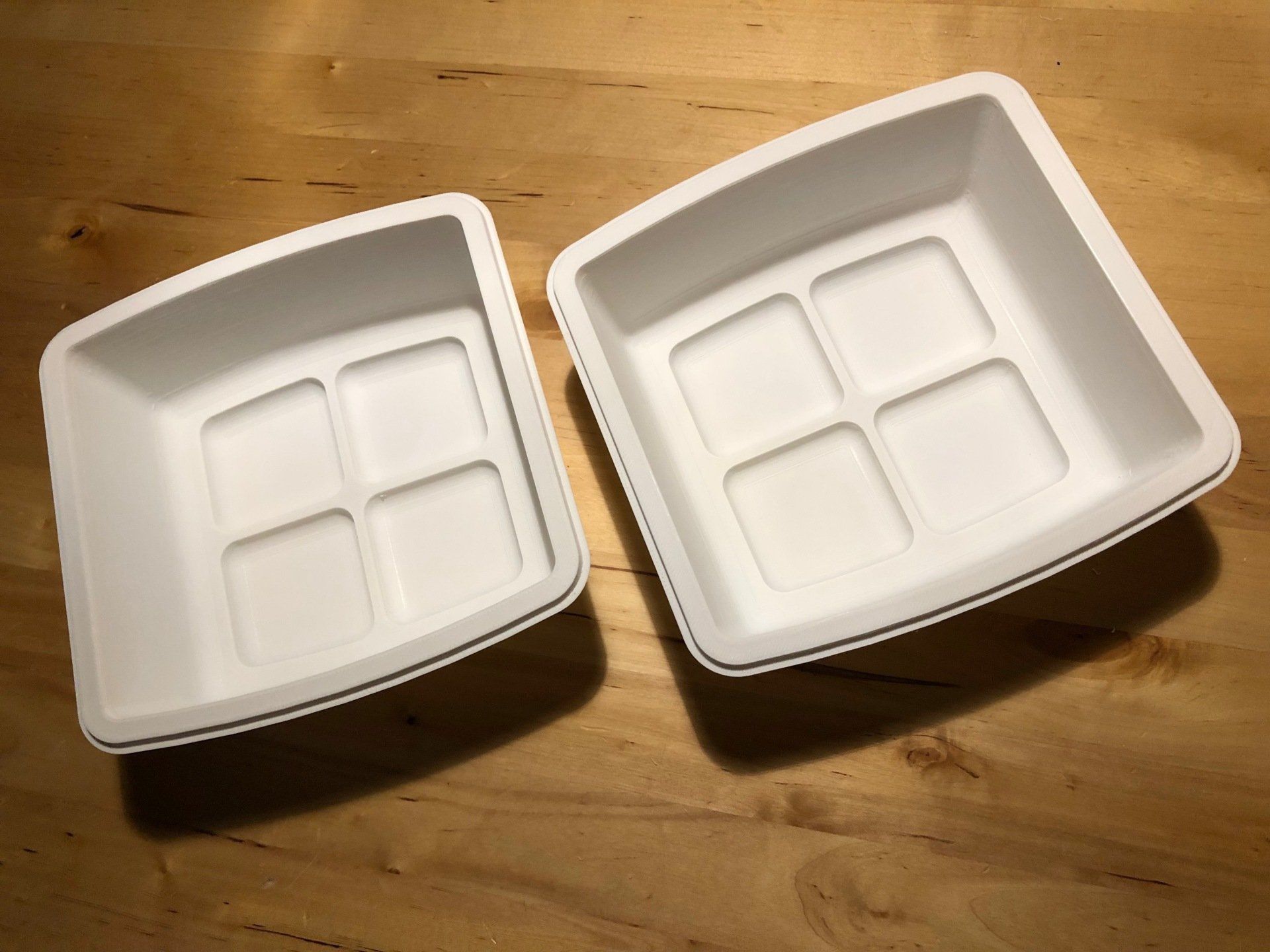 Food Trays Design 3d Print