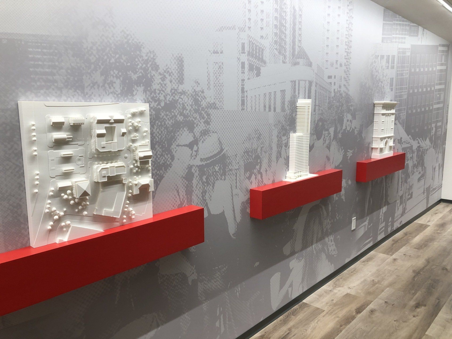 City Site and building prints