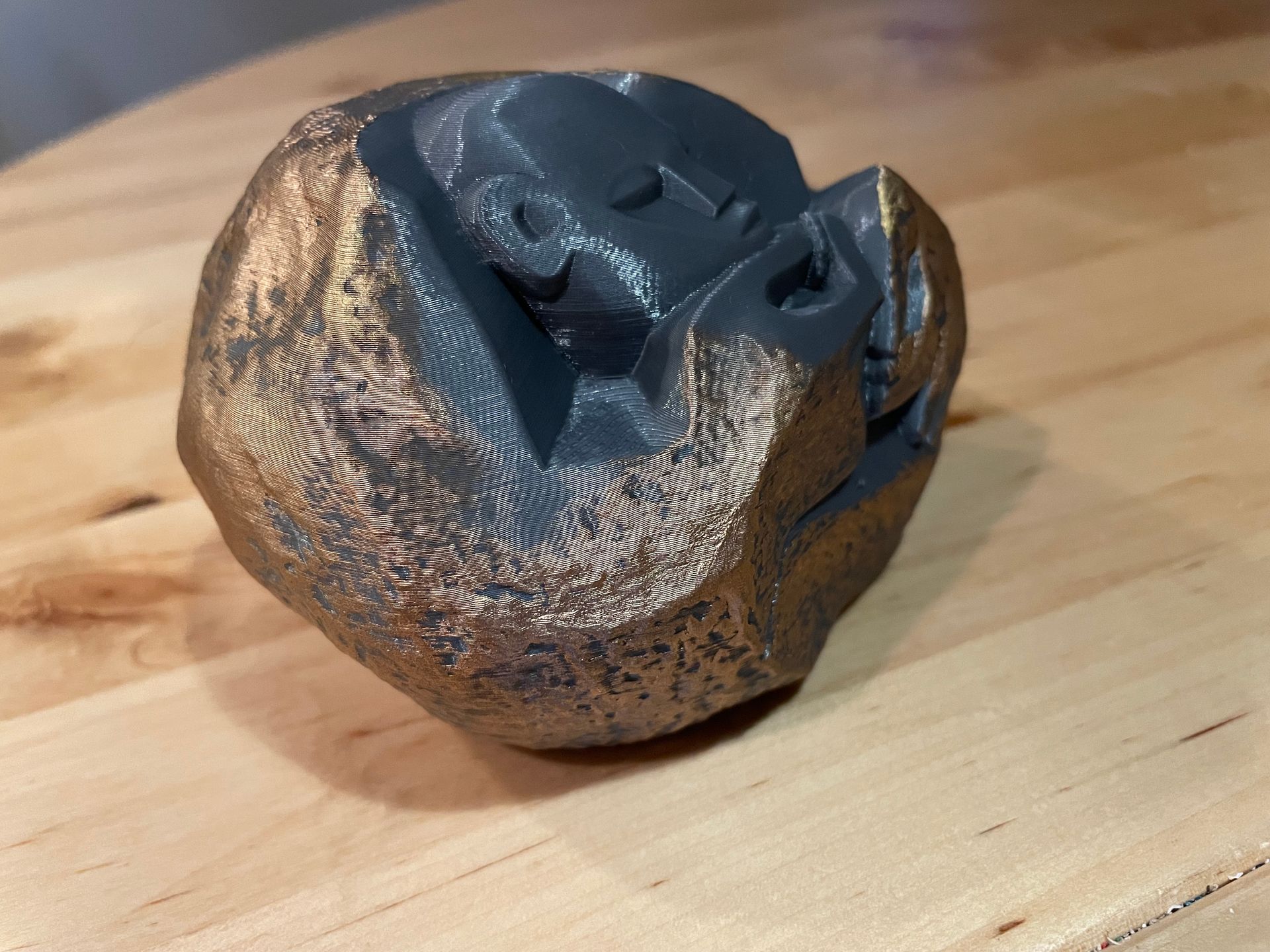 3d print of stone sculpture