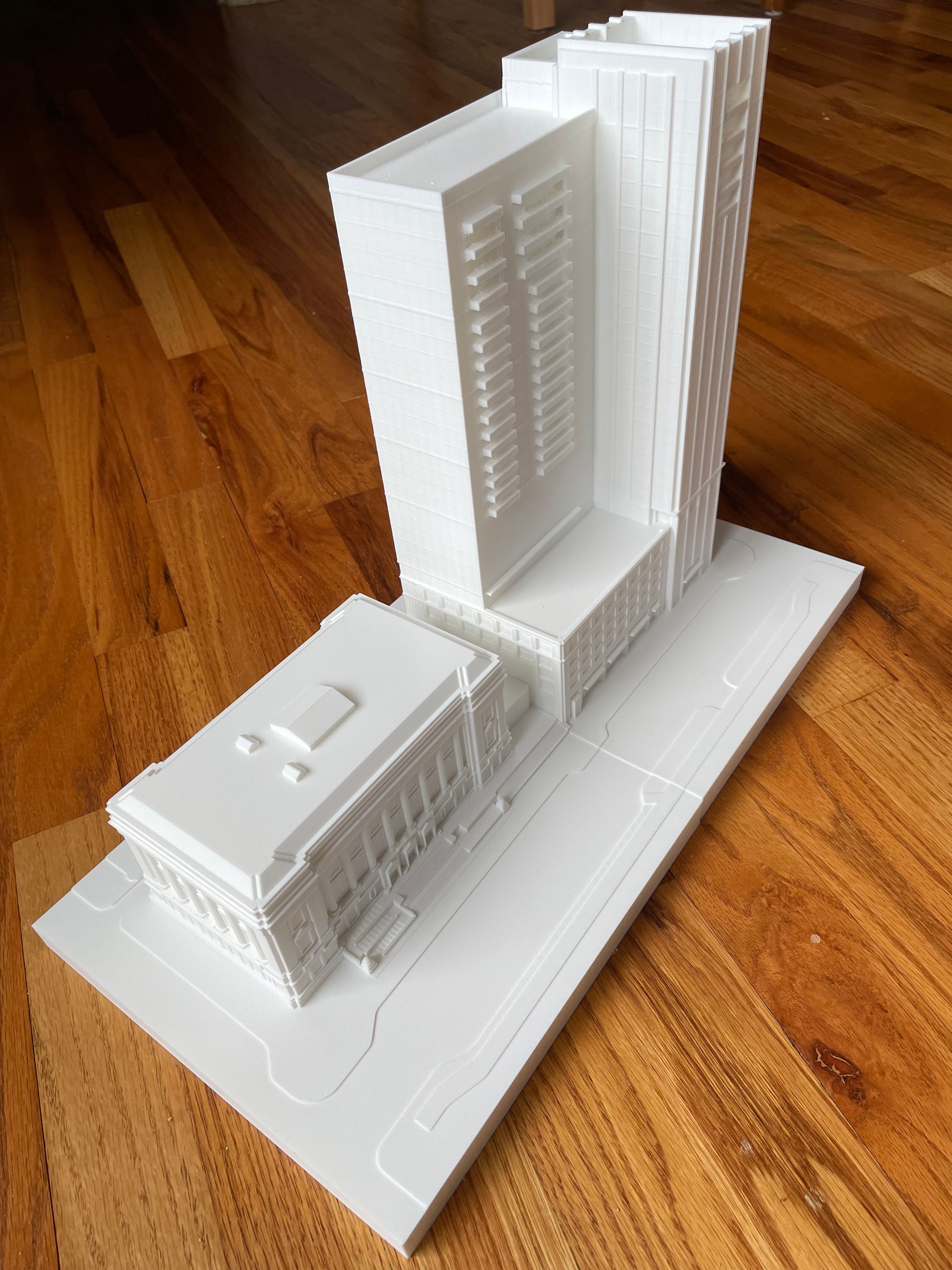 Historic and New Buildings - tough pla