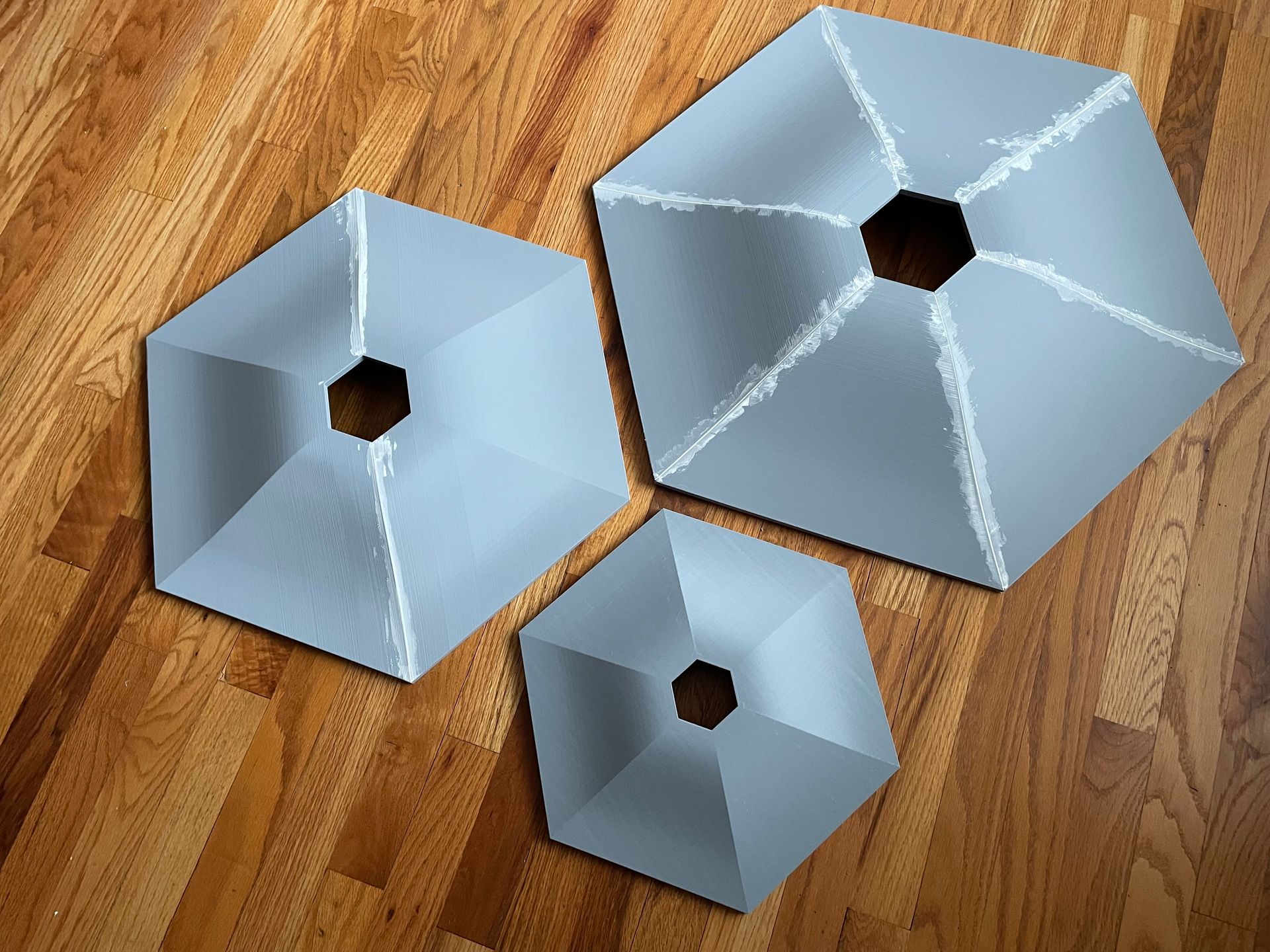 3d prints of large lantern parts