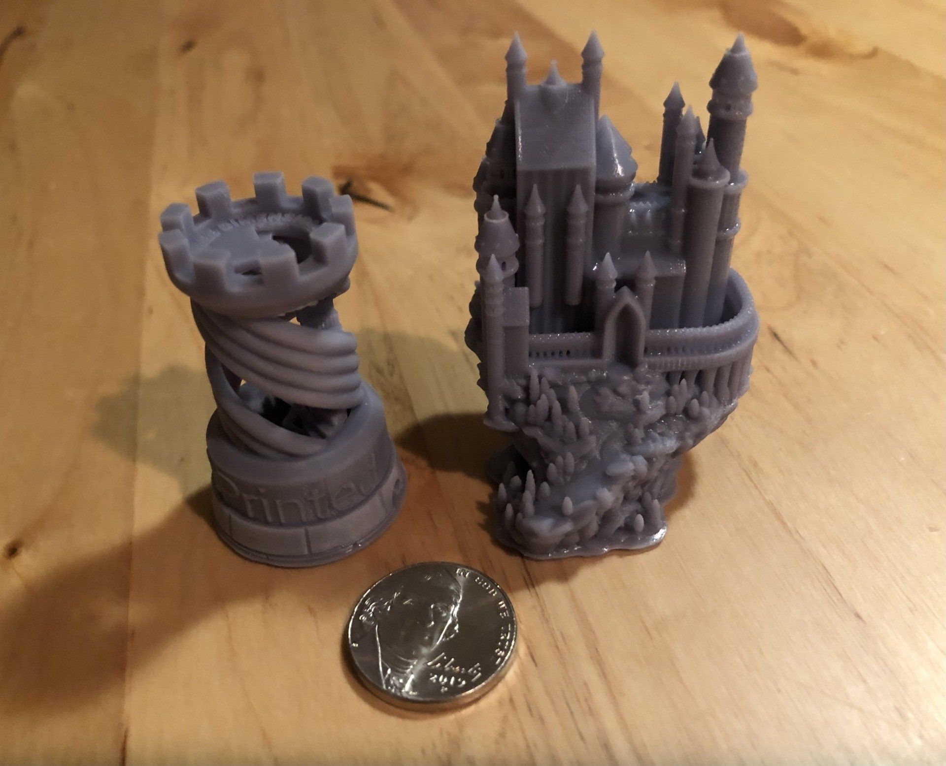 SLA Print of Castle