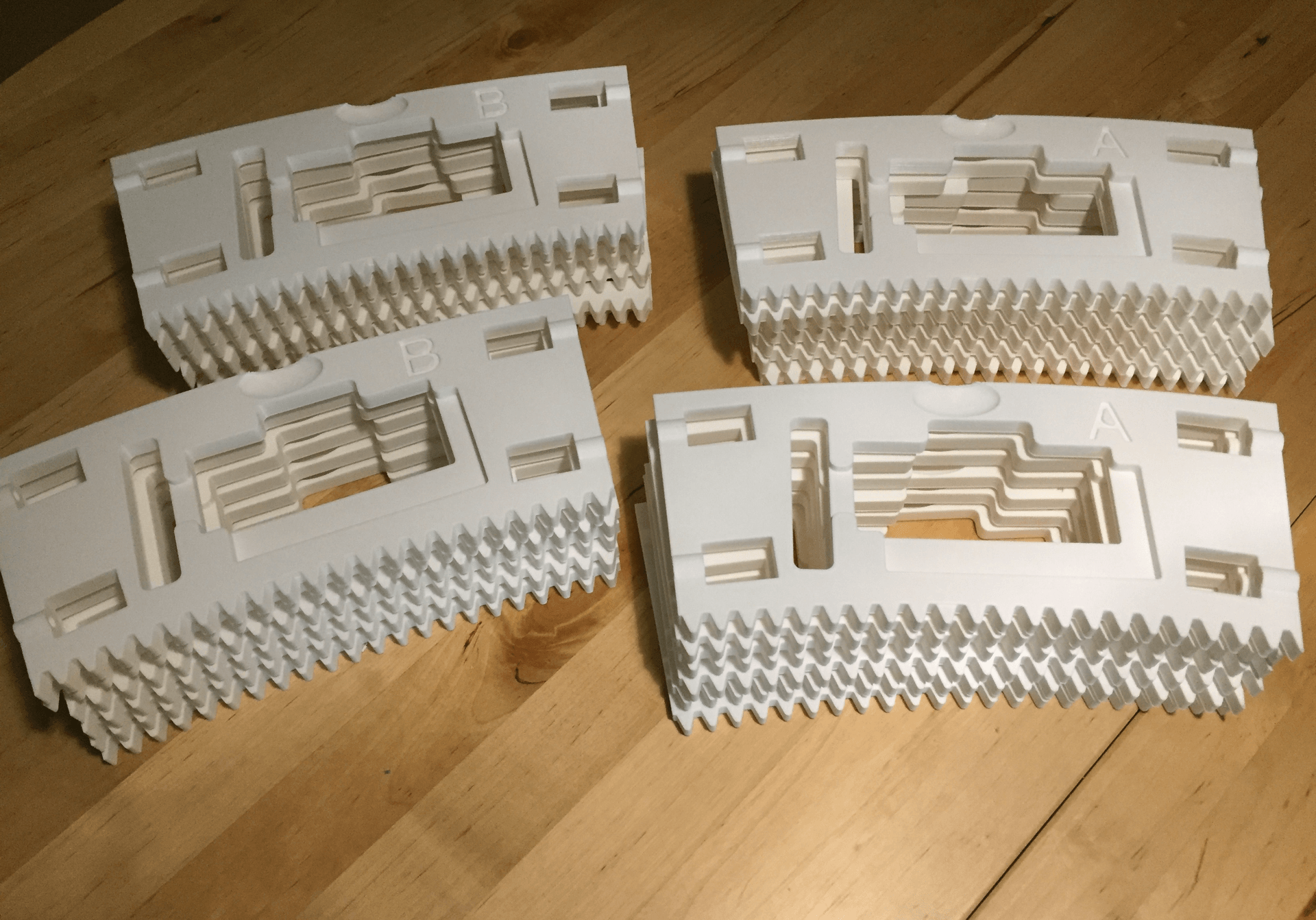 3d print of production line gears