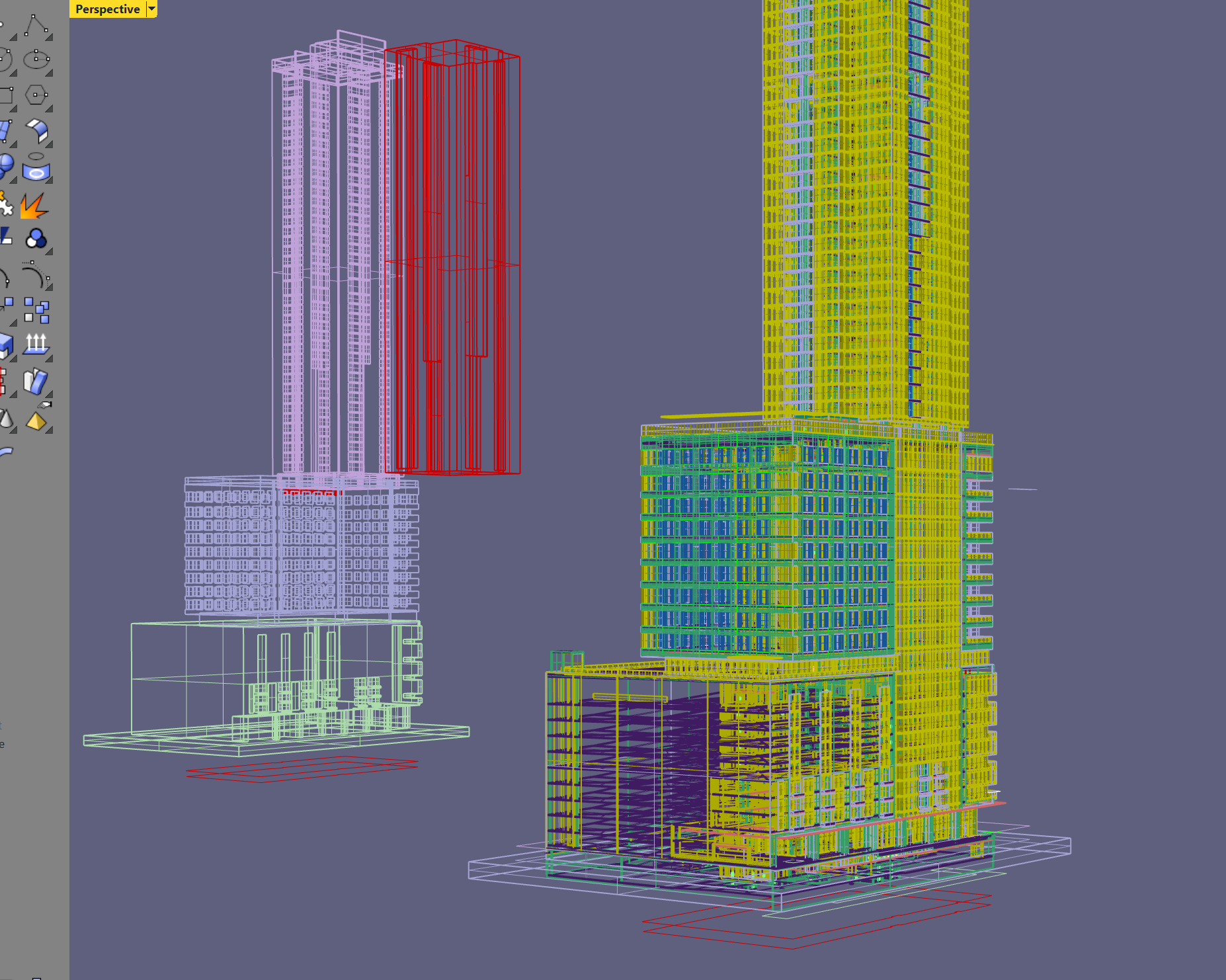 Modeling of Atlanta High Rise