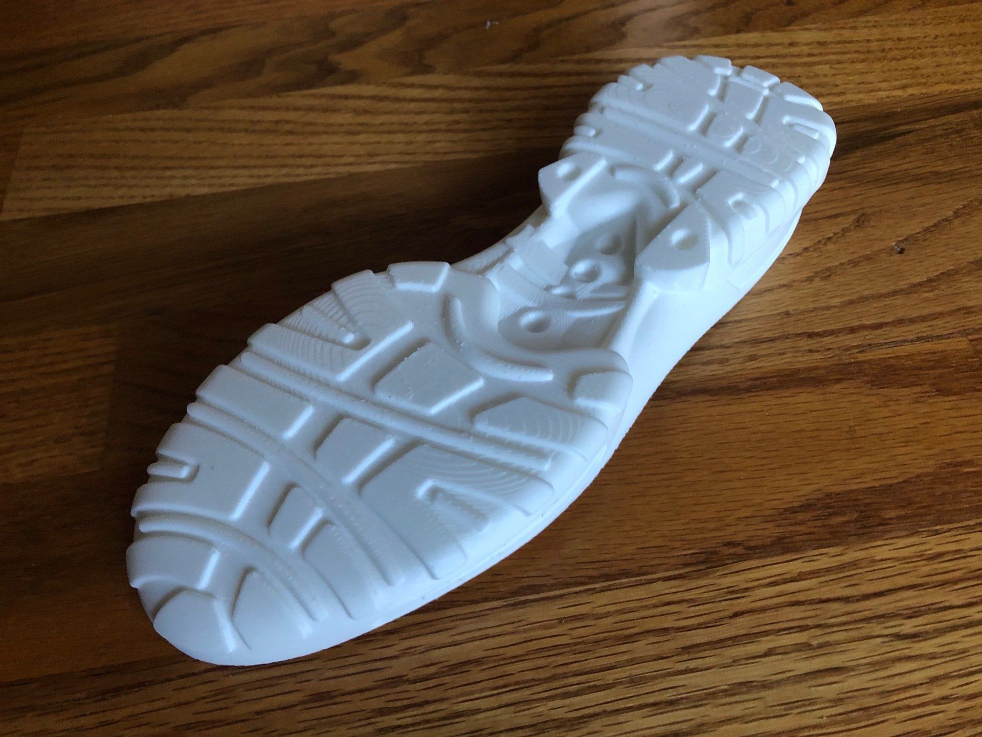 3d print of shoe sole in TPU