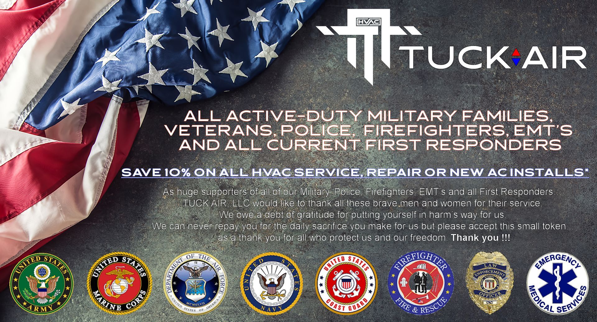 TUCK AIR LLC Gautier MS