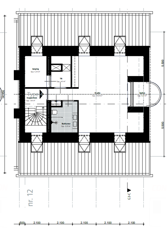 plattegrond bouwnr 14