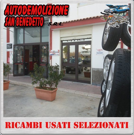 negozio di ricambi per autovetture