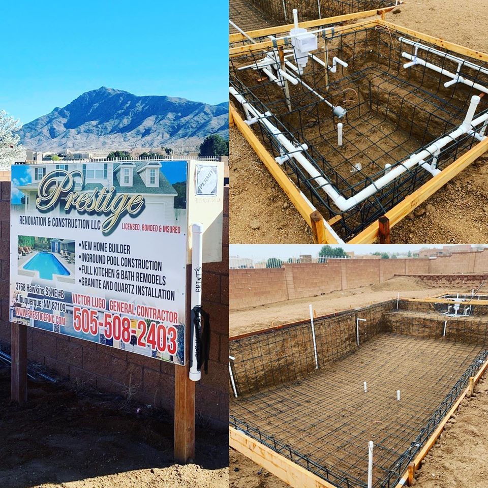 Prestige Pool Construction — Albuquerque, NM — Const Prestige Renovation