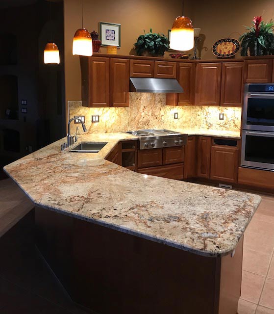 Counter-top Finished Product — Albuquerque, NM — Const Prestige Renovation