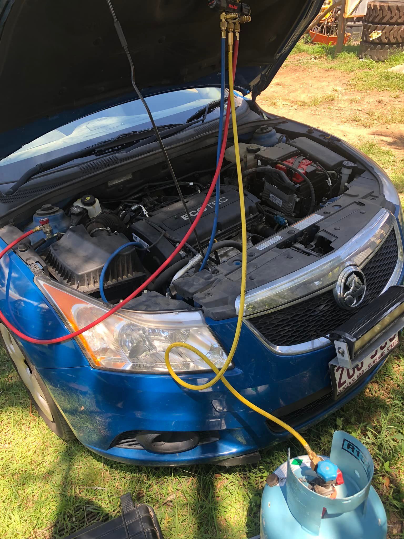 Blue Car Getting Service - Local Mechanics in Cawarral, QLD