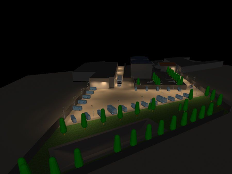 progetto per illuminazione civile