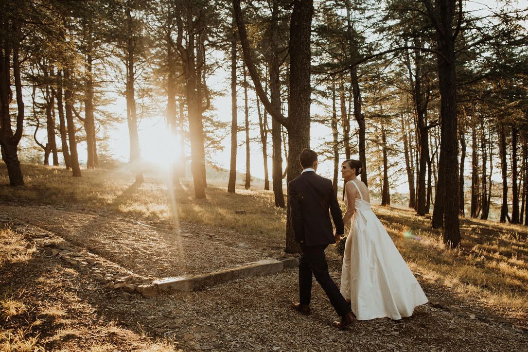 maison-de-challie-bride-white-structured-gown-with-partner-wide-shot