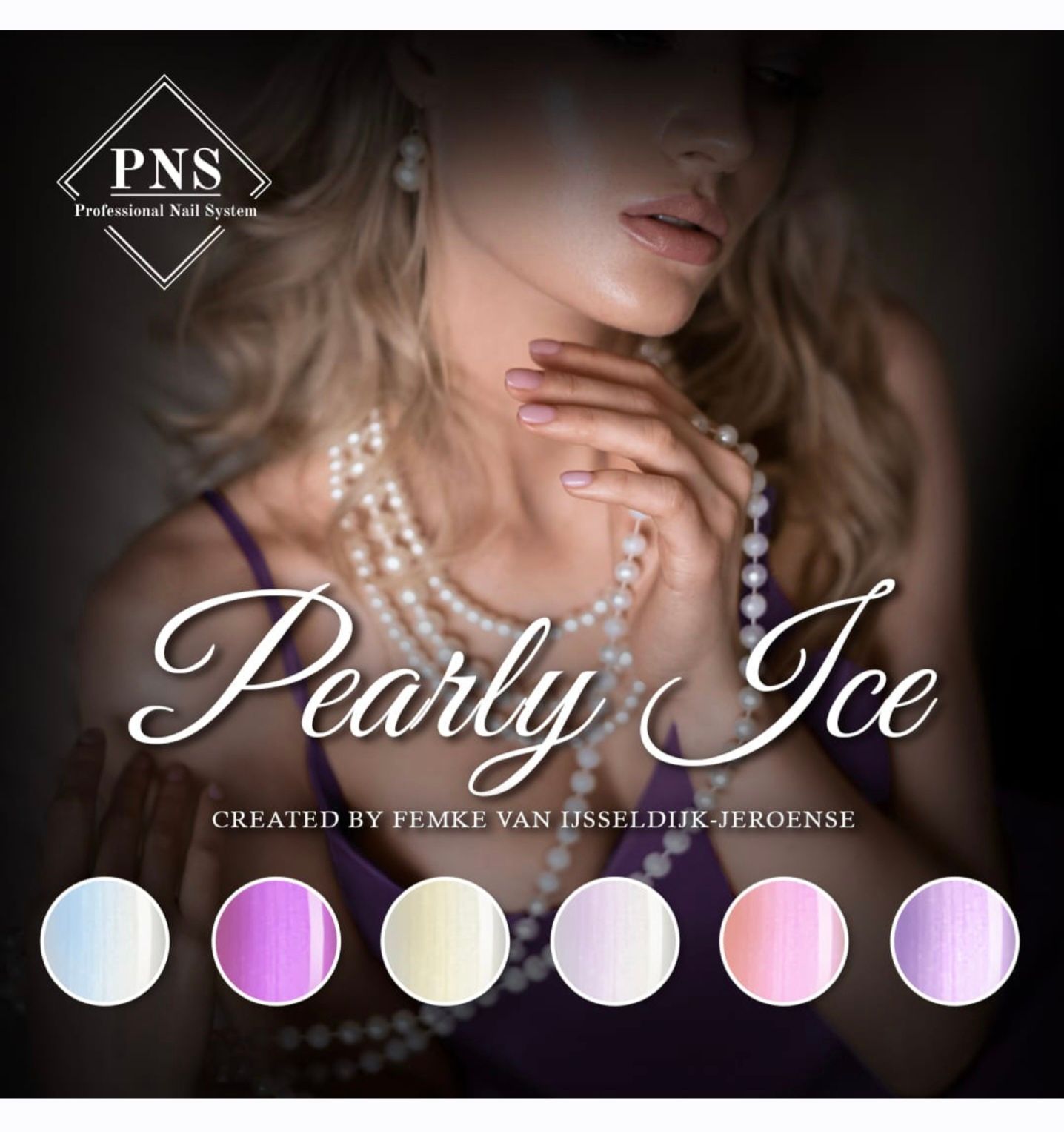 Een reclame voor de nagelproducten van 