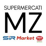 Una lettera m bianca in un cerchio arancione su uno sfondo bianco.