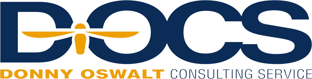 A logo for donny oswalt consulting service