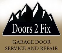 doors 2 fix garage doors logo