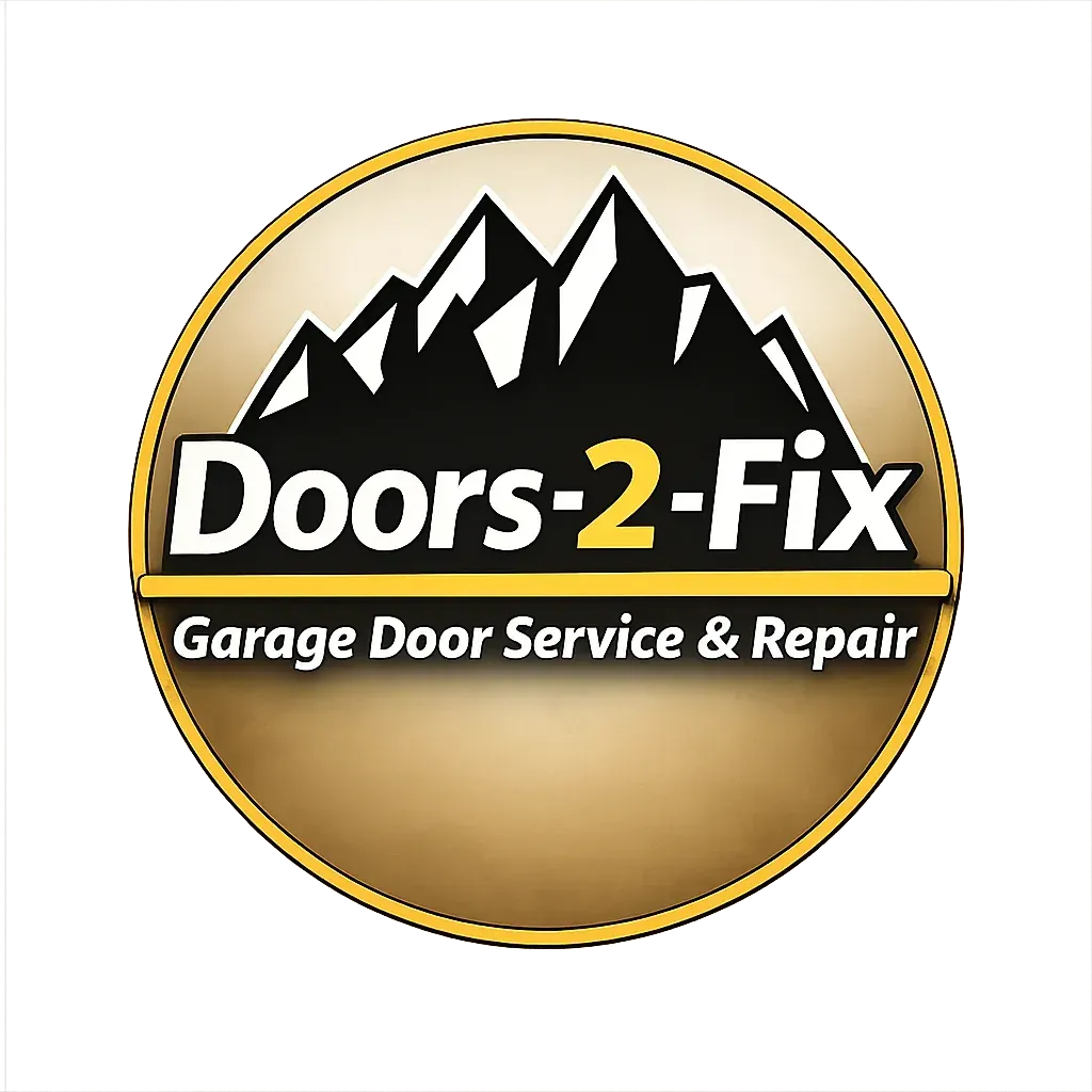 Doors-2-Fix Garage Door Service & Repair logo in Aurora Colorado
