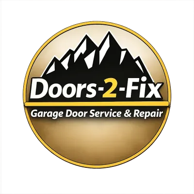 Doors-2-Fix Garage Door Service & Repair logo in Aurora Colorado