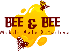 Bee and Bee Mobile Auto Detailing Logo