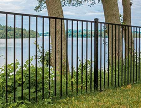iron and steel fence installation service in new jersey - fencing by excellence