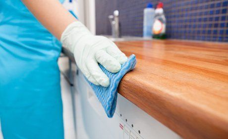 kitchen cleaning