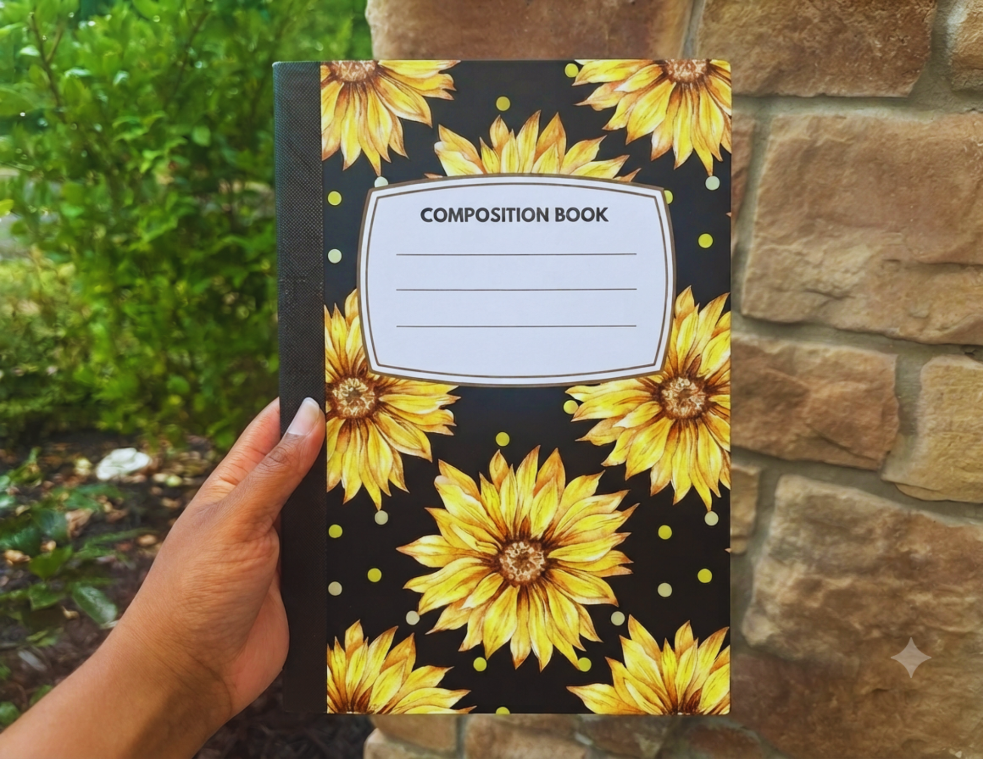 Sunflower Design | Composition Notebooks