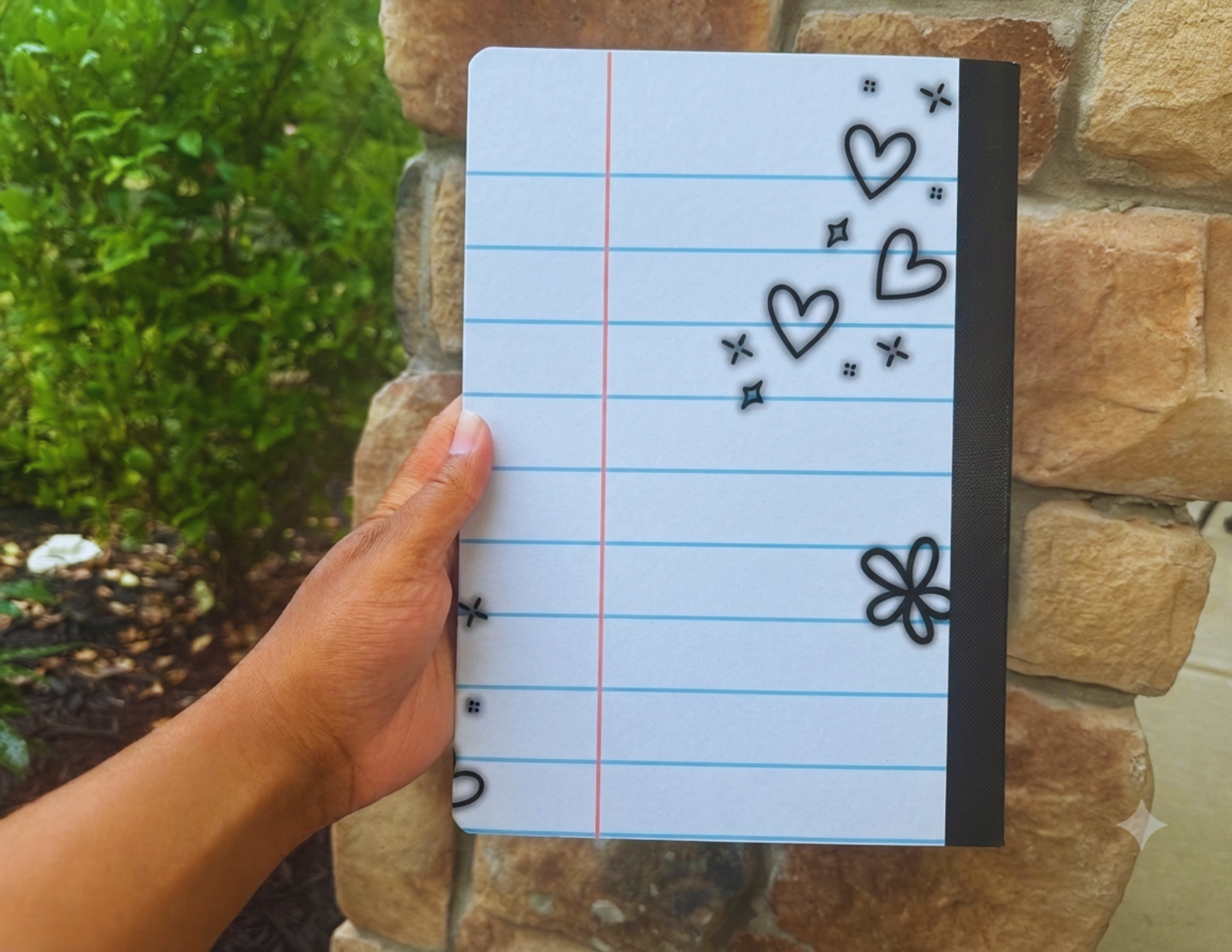 Custom Letter Design | Composition Notebooks