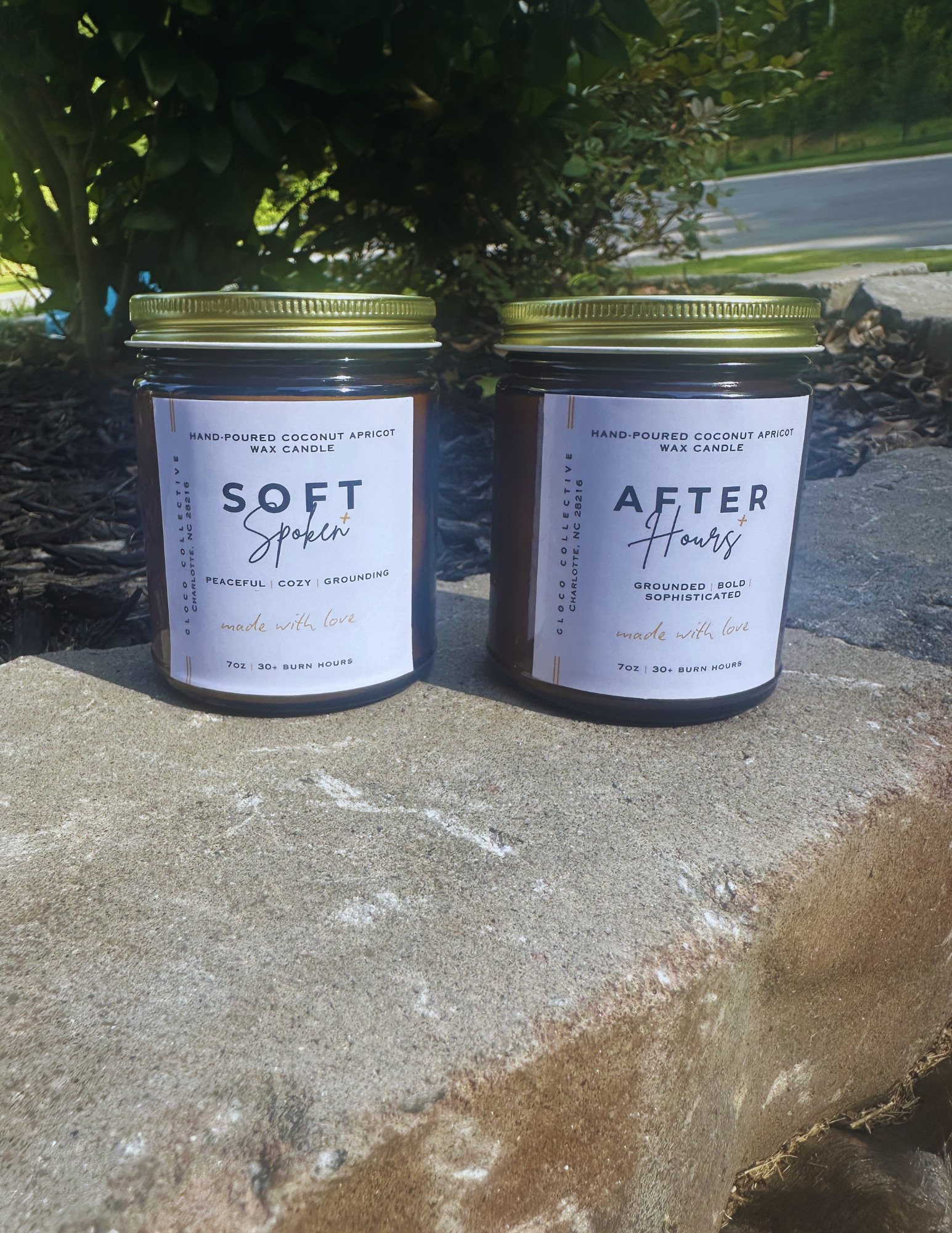 Signature Amber Duo Sets | 7 oz Candles