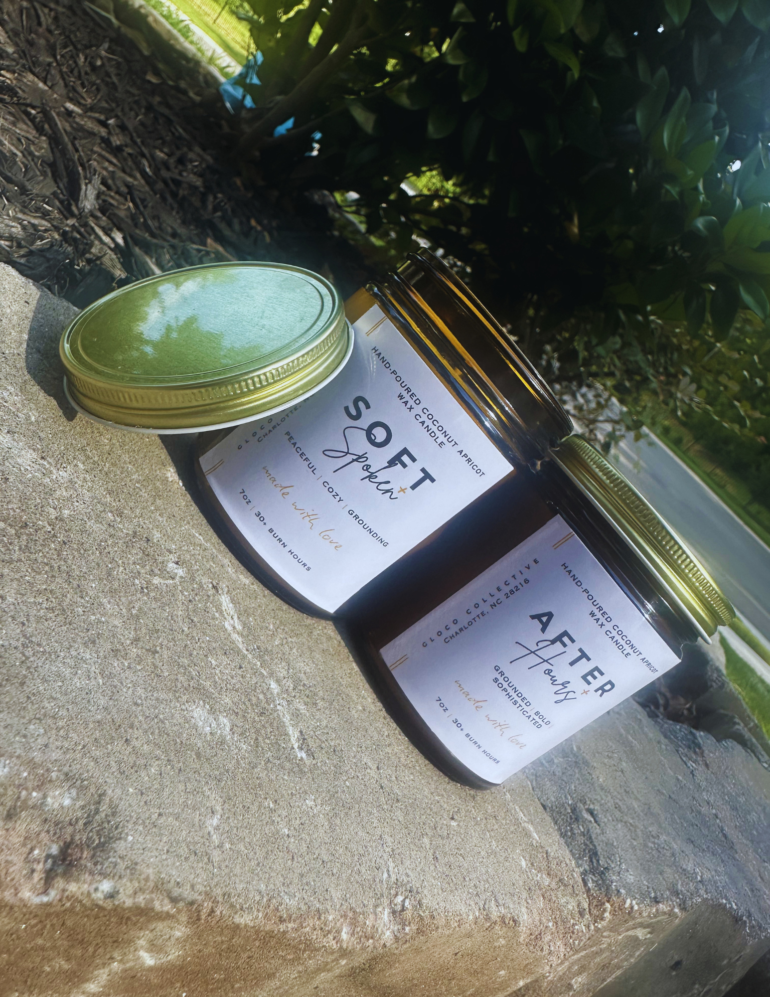 Signature Amber Duo Sets | 7 oz Candles