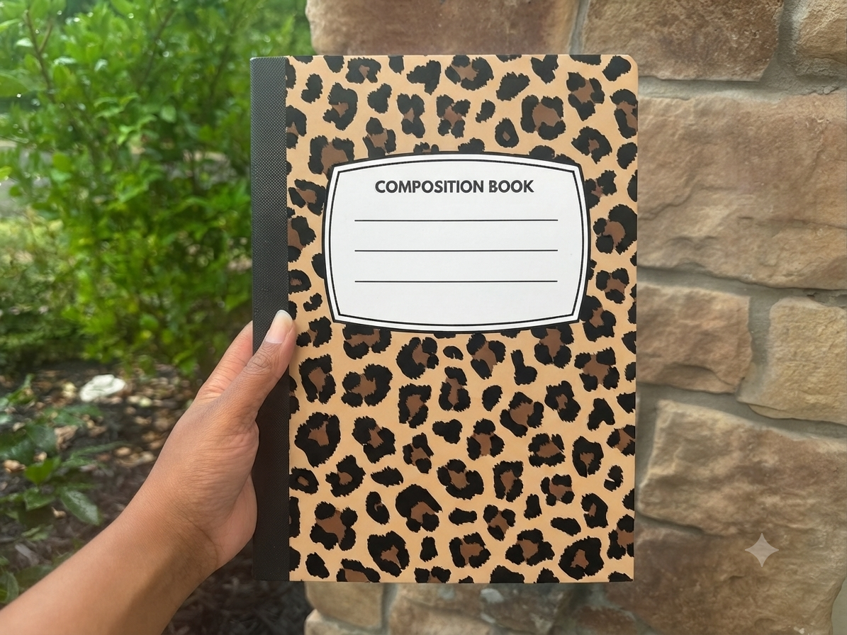 Cheetah Print Design | Composition Notebooks