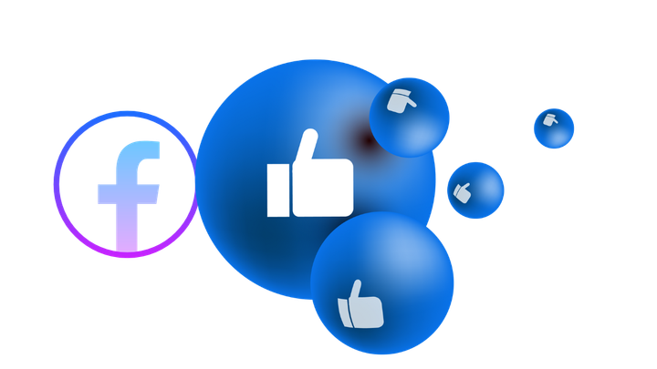 facebook-likes -many likes on facebook and social media